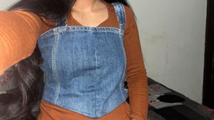 Denim Corset