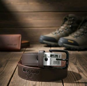 Woodland Brown Leather Belt