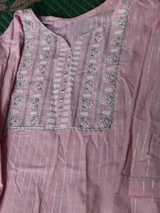 Khadi Cotton Kurta With Pant