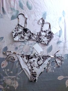 Calvin Klein Marble Bikini Set