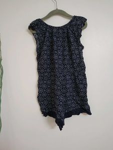 H&amp;M Blue print PlaySuit