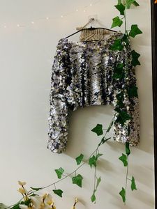 HM Sequinned Top XL