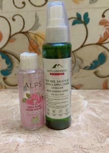 Tea Tree Acne Control Toner + 100% Pure Rose Water