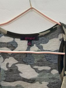 Cargo Print Bodycon Dress