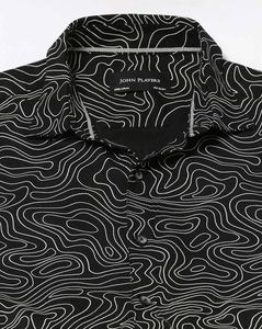 John Players Printed Shirt