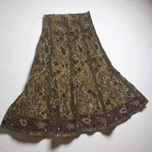 Purple Embellished Blouse