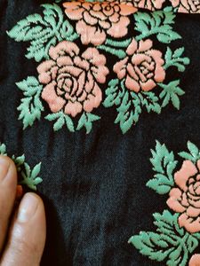 Floral Brocade Fabric