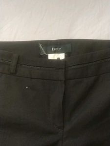 Dark Brown Flare Leg Trousers