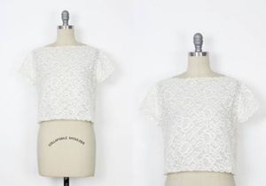 Floral Lace Crop Top