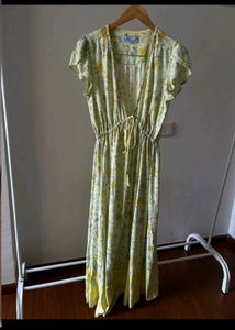 Floral Print Maxi Dress