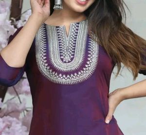 Art Silk Kurti 😍