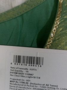 Chanderi Cotton Kurti