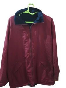 Hummel Two Way Red & Black Bomber