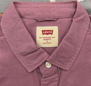 Levi&#39;s Mauve Slim Fit Shirt
