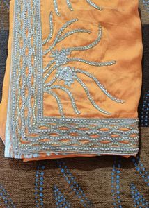 🧡Bride Saree Full Heavy For Wedding 🧡