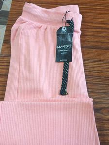 Mango Ribbed Pants