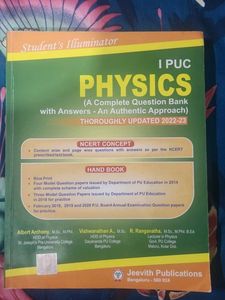 I PUC Physics Book