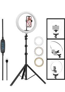 Tripod With Ring Light
