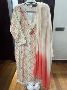 Mirror Work Kurta Set