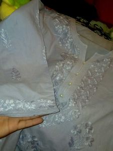 EMBROIDERED blue Kurti