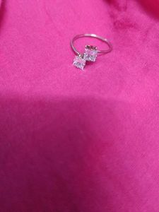 White Stone Ring