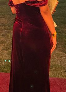 savana elegant velvet  party dress