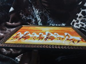 7 Horse Photo Frame