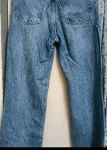 Zara Distressed Denim Jeans, Fit 26/27/28
