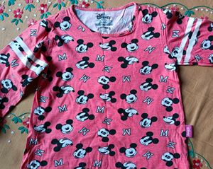 Mickey Mouse Tops for Kids 👚🤍