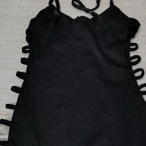 Black sexy  Mini Club and Party Dress