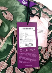 Libas Green Printed Kurta Set