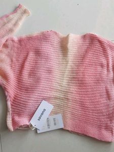 Cute Pink Butterfly Cardigan
