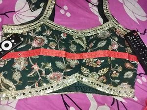 Elegant Green Lehenga
