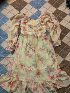 Floral Chiffon Dress