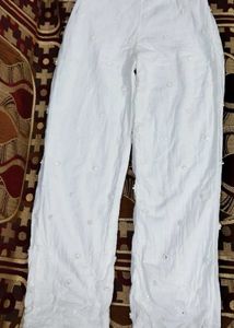 White Plazo