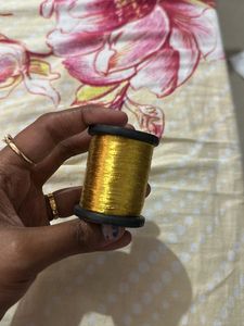 Golden Zari thread - 6N