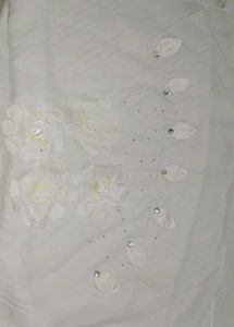 White Dupatta '$