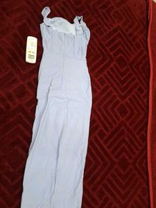 Blue Bodycon Midi Dress