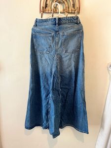 Denim Maxi Skirt