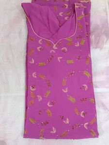 Magenta Kurta Set