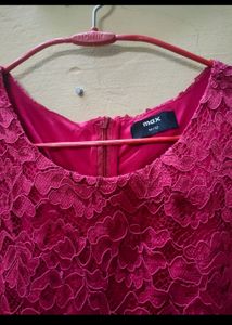 Pink Lace Dress