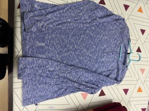 Heathered blue Casual Tshirt