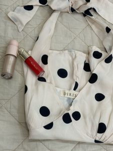 Polka Dot Halter Top