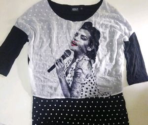 😍New Branded "ONLY" Polka Design Top