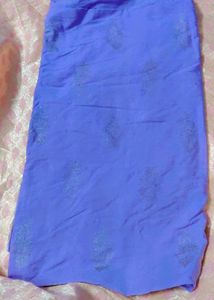 Lilac Colour Fabric Material...