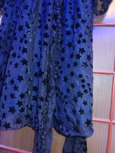 Elegant Black Star Dress