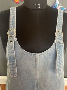 Short Denim Over Dress SALE ✨✨