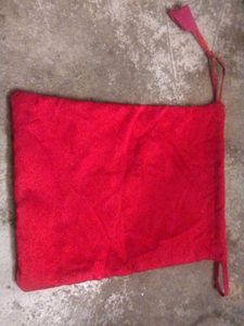 Red potli bag