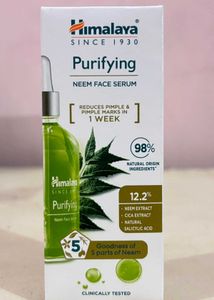 Himalaya face serum &amp; faceshop cleanser