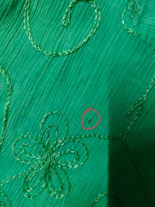 Elegant Sea-Green Embroidered Kurta